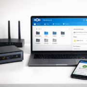 Nextcloud installieren: Private Cloud auf dem Home Server – Nextcloud Home Server Setup mit Mini-PC, Router und synchronisierten Geräten