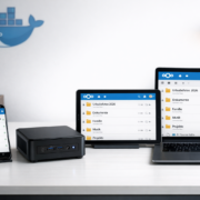 Nextcloud mit Docker Compose auf Home Server installieren – Nextcloud Home Server Setup mit Mini-PC und synchronisierten Geräten für private Cloud-Lösung