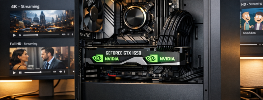 Plex Transcoding optimieren: Hardware & Einstellungen – Plex Media Server mit NVIDIA GTX 1650 für optimiertes Hardware-Transcoding und gleichzeitiges Streaming