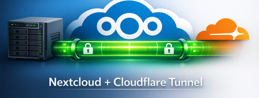 Nextcloud mit Cloudflare Tunnel: Sicherer Zugriff von überall – Nextcloud Cloudflare Tunnel Setup - sicherer Remote-Zugriff ohne Port-Freigabe