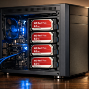 RAID fuer Home Server einrichten - Vier Festplatten im RAID Verbund