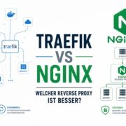 Traefik vs Nginx: Welcher Reverse Proxy ist besser? Traefik vs Nginx: Welcher Reverse Proxy ist besser? – Titelbild für Traefik vs Nginx Reverse Proxy Vergleich